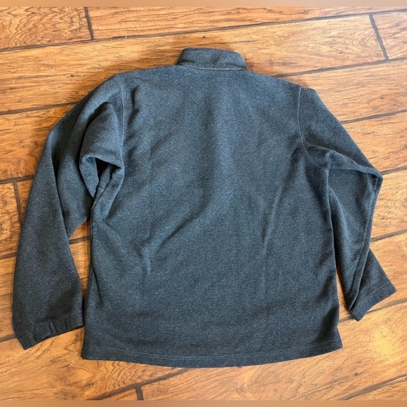 Columbia half zip fleece pullover unisex men’s women’s size medium gray jacket - Picture 6 of 7